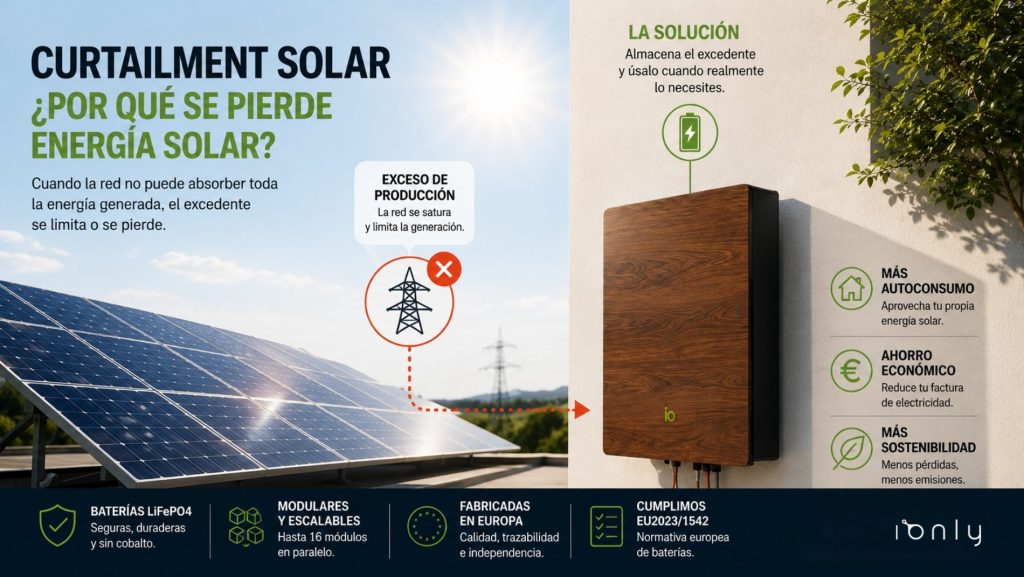 ¿Qué es curtailment y cómo afecta eso al autoconsumo?